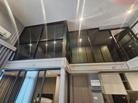 🔺 For Rent Condo IDEO RAMA 9 - ASOKE Building 1, Floor 30,Duplex 2 bed room, Room size 53 sqm