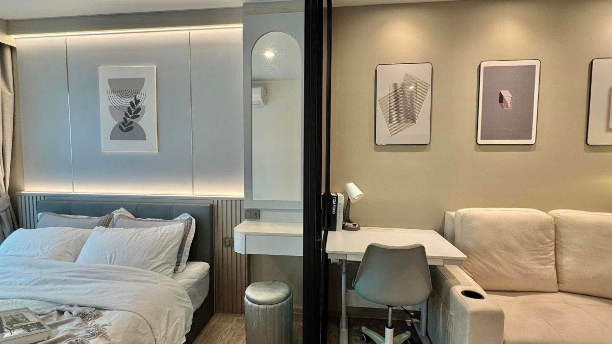 picture 🔥🔥Condo For Rent Regent home bangna 🏙️ The view is beautiful, not blocked, and you can see the Chao Phraya River - 2/9