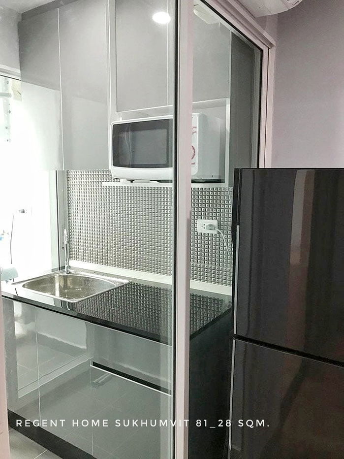 รูป คอนโดให้เช่า Regent Home สุขุมวิท81 วิวสระว่ายน้ำ เฟอร์ครบ ใกล้BTS อ่อนนุช โลตัส - รูปที่ 7/10
