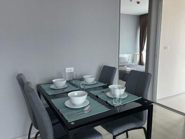 picture  For rent ✨ Life Ratchadapisek 🔥 Line ID @034etfin 📲 2 bedroom 2 bathroom ✨  MRT Huai Khwang 400 metres 💙 - 10/15