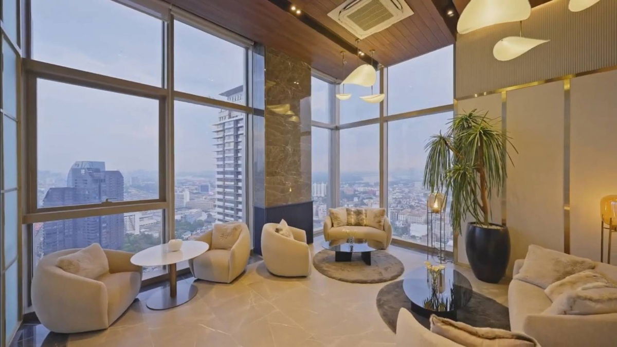 picture Condo for rent: The Crown Residences ( 35sq.m.), high floor, beautiful view, near MRT Lumpini. - 10/18