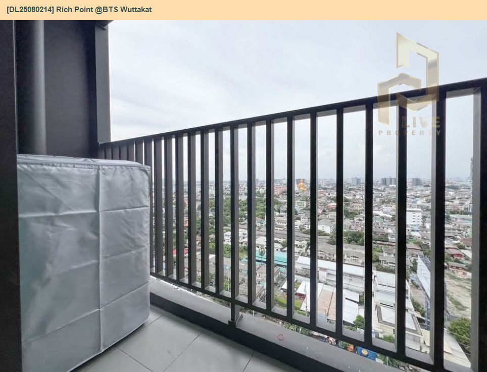 picture DL25080214 Condo for rent, Rich Point @BTS Wuttakat near BTS วุฒากาศ, ready to move in, call urgently 0656133286 LineID @534wlwof - 11/12