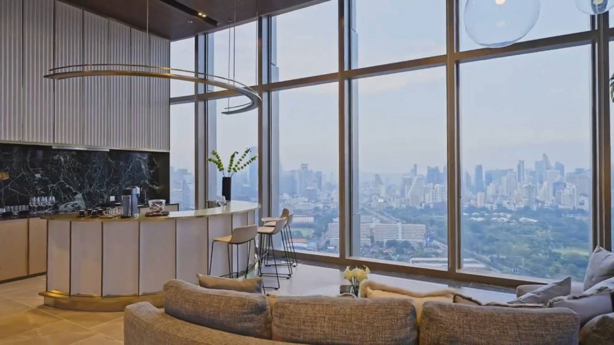 picture Condo for rent: The Crown Residences ( 35sq.m.), high floor, beautiful view, near MRT Lumpini. - 14/18