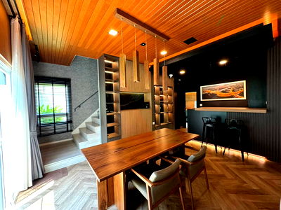 บ้านเดี่ยวให้เช่า : 🎉 ให้เช่าบ้านเดี่ยว 2 ชั้น มัณฑนา บางนา-วงแหวน 4 ห้องนอน 4 ห้องน้ำ