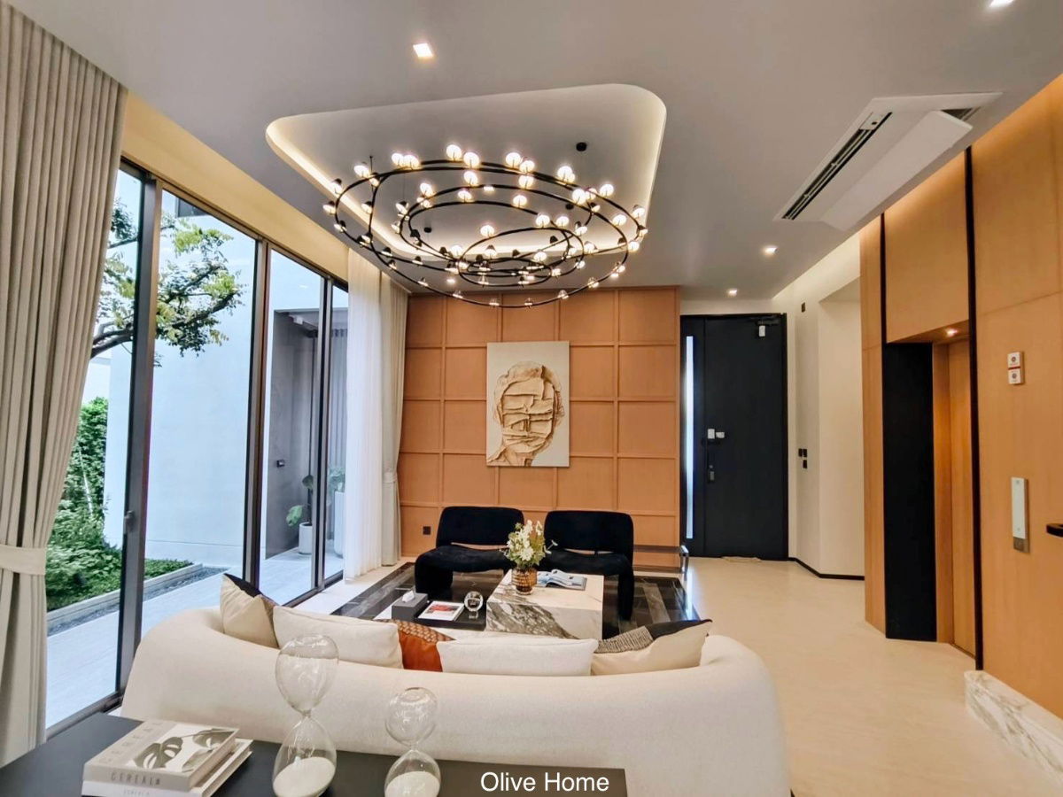 รูป บ้านเดี่ยว 3 ชั้น ระดับ Luxury พร้อมลิฟต์และสระว่ายน้ำส่วนตัว Providence Lane เกษตรนวมินทร์ โครงการใหม่จากสัมมากร  - รูปที่ 5/27