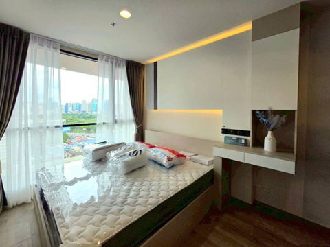 Condo for rent: The Crown Residences ( 35sq.m.), high floor, beautiful view, near MRT Lumpini.