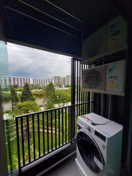 รูป 💧ให้เช่า​ เคฟ​ ทียู​ ห้อง​ 28 ตรม.วิวสระ, สวน, ตึก​ C.ชั้น​ 4, ตกแต่งพร้อมอยู่,  เครื่องไฟฟ้าครบ - รูปที่ 17/19