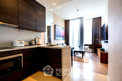 คอนโดให้เช่า : คอนโด 1 ห้องนอน ชั้น 27 The Esse Asoke ใกล้ MRT สุขุมวิท (ID 1343683)
