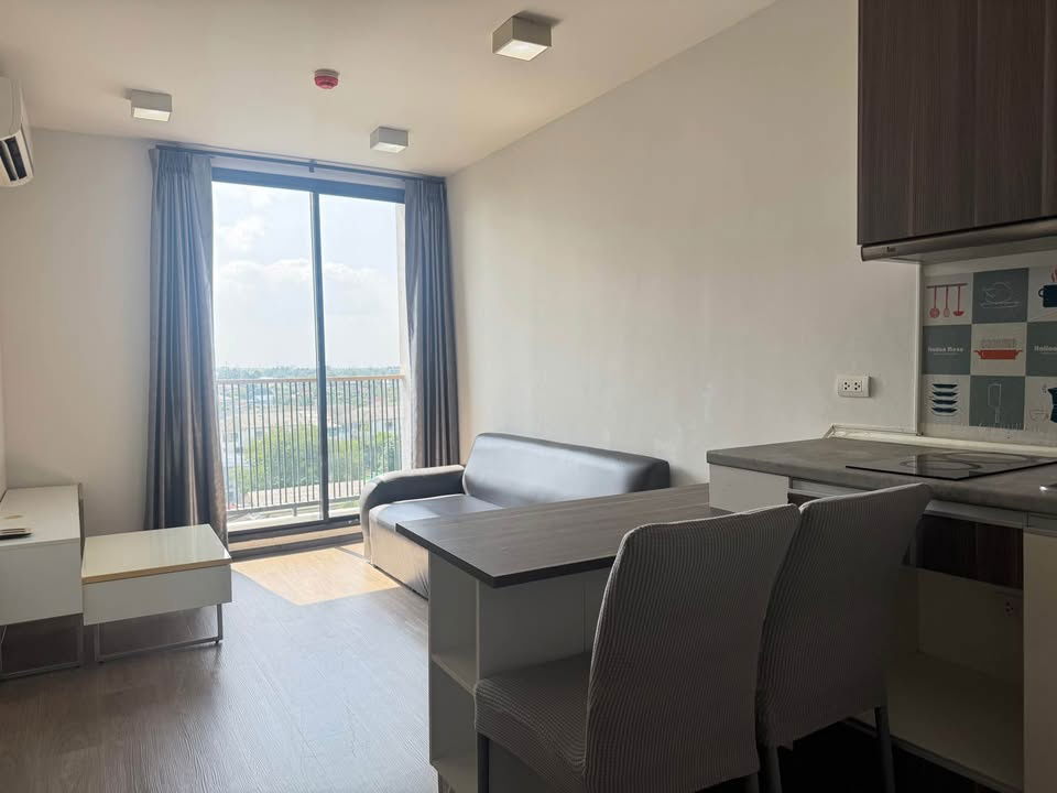 picture For rent!!  Zelle Rattanathibet  **7.2 K. per month**  32 sq.m. 1Bed1Bath  8th Floor - 4/9
