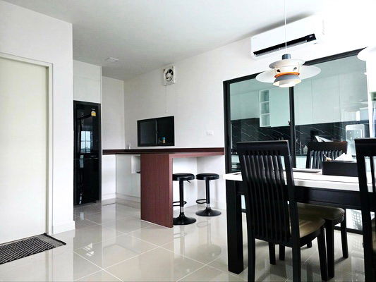 รูป [ให้เช่า] หมู่บ้าน พลีโน่ ราชพฤกษ์ - สาทร / 3 ห้องนอน 2 ห้องน้ำ / 46 ตรว. 125 ตรม. **30,000** ทาวน์เฮ้าส์หลังมุมพร้อมสวนขนาดใหญ่ ใกล้เซนทรัลเวสต์วิลล์ - รูปที่ 4/13