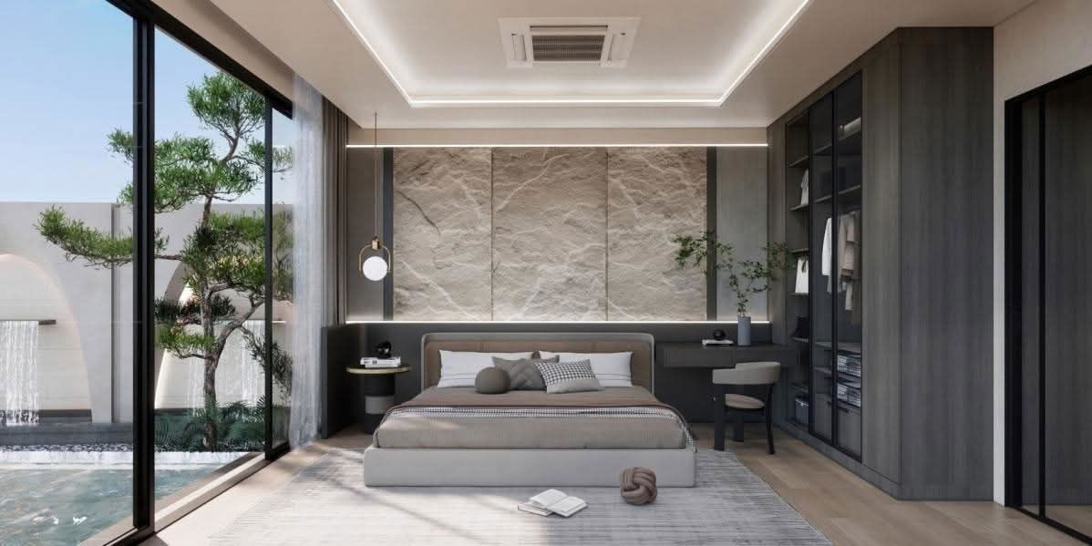 รูป บ้านวิลล่าสวยหรูอลังการ สระว่ายน้ำส่วนตัว  - รูปที่ 13/24