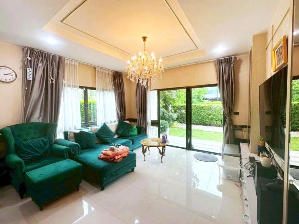 รูป ✨ บ้านเดี่ยวหลังใหญ่ แปลงมุม บรรยากาศสงบร่มรื่น | เศรษฐสิริ ปิ่นเกล้า – กาญจนาฯ  - รูปที่ 4/11