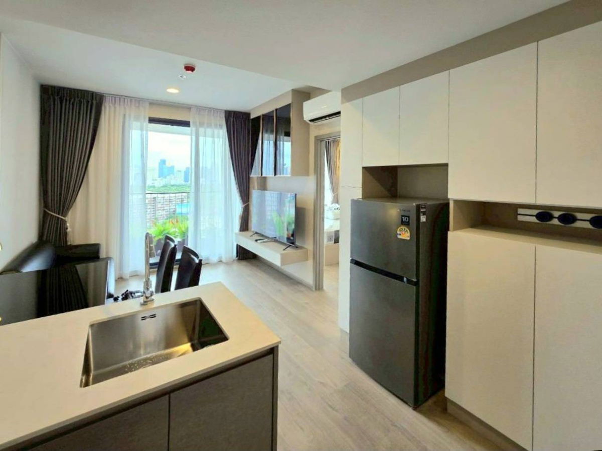 picture Condo for rent: The Crown Residences ( 35sq.m.), high floor, beautiful view, near MRT Lumpini. - 2/18