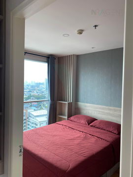 🚩 For Rent Condo LUMPINI PARK BOROMRATCHONNANEE-SIRINDHORN Building 1, Floor 18,1 bed room, Room size 30 sqm