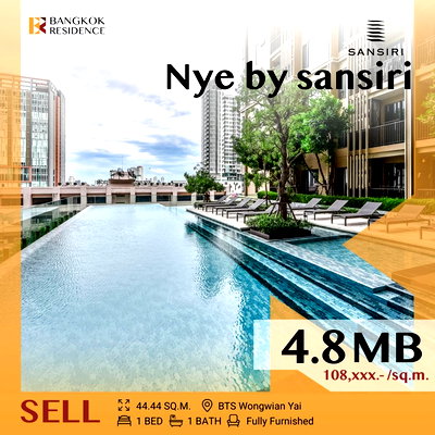 ขายคอนโด : 🔆Nye by Sansiri 🔆, Urban Living Steps from BTS Wongwian Yai