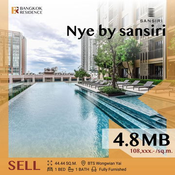 🔆Nye by Sansiri 🔆, Urban Living Steps from BTS Wongwian Yai