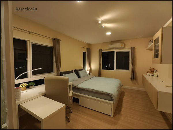 รูป AH597 บ้านเดี่ยวให้เช่า บ้านเฟอร์นิเจอร์ครบ คณาสิริ วงแหวน พระราม5 ซอยวัดพระเงิน - รูปที่ 8/10