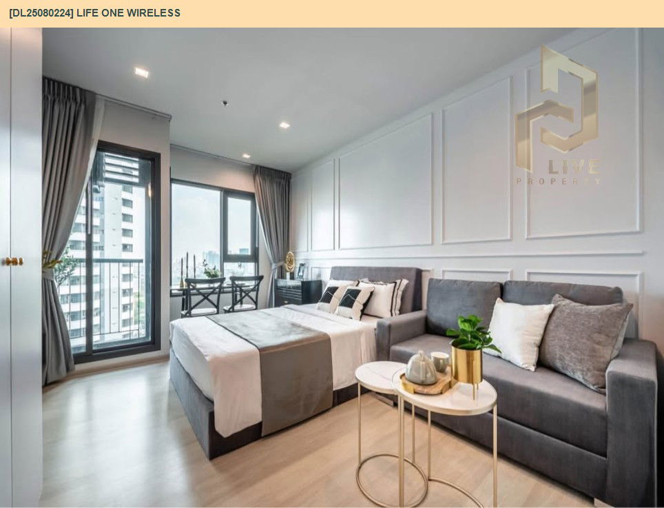 picture MDL25080224 Condo for rent, Life One Wireless near BTS Ploen Chit, ready to move in, call urgently 0656133286 LineID @534wlwof - 5/9