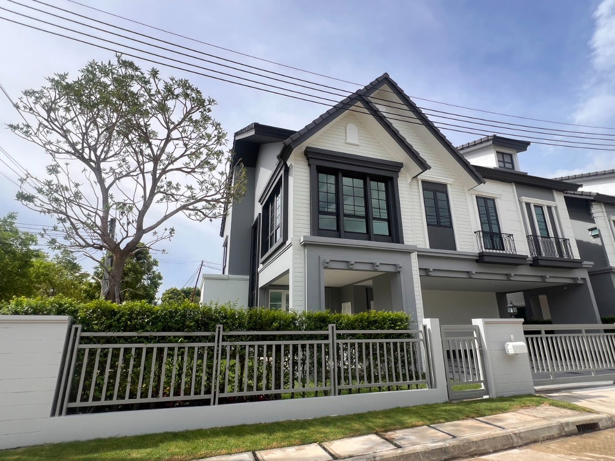 รูป บ้านเดี่ยวแปลงมุมติดถนนเมนหันหน้าทิศใต้ วิวทะเลสาบ  - รูปที่ 1/19