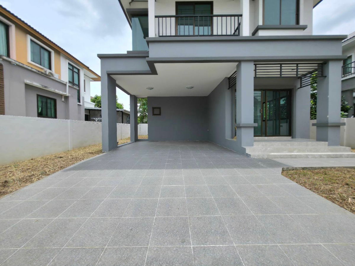 รูป บ้านรีโนเวทใหม่ทั้งหลัง หมู่บ้านวิสต้าวิลล์ (B1 B2) ลำลูกกา คลอง 3 ซอยเปียร์นนท์ ถนนชลมาร์คพิจารณ์ - รูปที่ 4/36