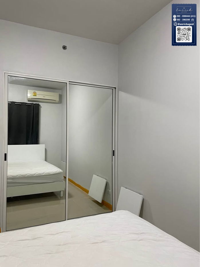 picture 💙For rent A Space Asoke-Ratchada, beautiful room, next to the swimming pool, near MRT Rama 9💙 Call 062-2962295 Ni// Line ID: @enrichagent - 10/14