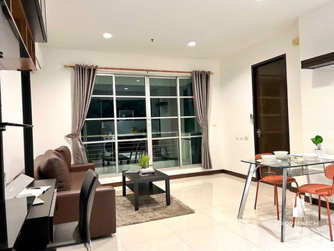 ✨Flash Deal ✨Baan Klang Krung Siam - Pathumwan ( 1Bed 1Bath 50SQM.) แต่งครบพร้อมอยู่ !! เพียง 23,000 บาทต่อเดือน Tel.0981315848 @propmatch