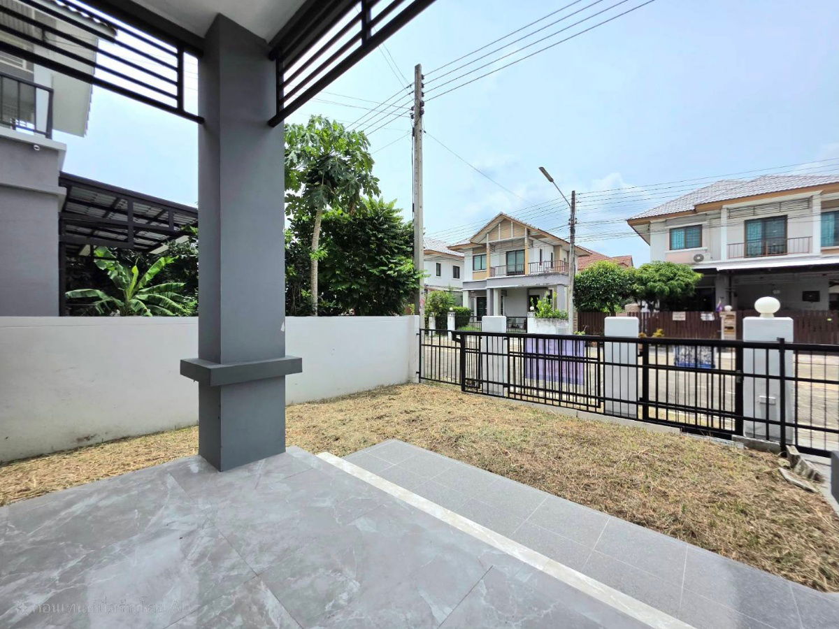 รูป บ้านรีโนเวทใหม่ทั้งหลัง หมู่บ้านวิสต้าวิลล์ (B1 B2) ลำลูกกา คลอง 3 ซอยเปียร์นนท์ ถนนชลมาร์คพิจารณ์ - รูปที่ 9/36