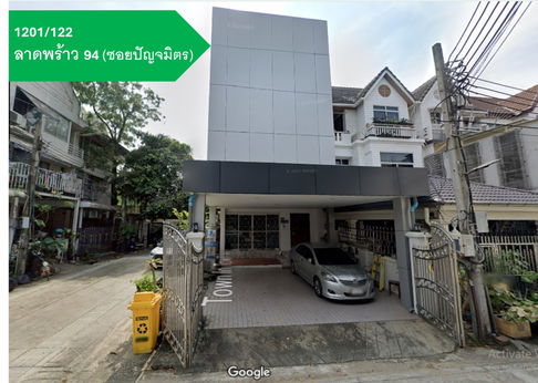 ประกาศเช่า...Home office 3 ชั้น *หลังหัวมุม ตกแต่งพร้อมเข้าอยู่ (ใกล้ทาวน์อินทาวน์ ลาดพร้าว 94)