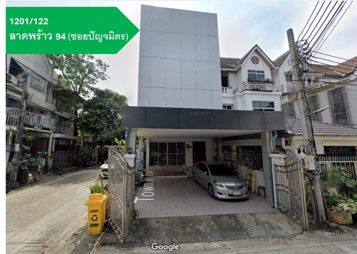 รูป ประกาศเช่า...Home office 3 ชั้น *หลังหัวมุม ตกแต่งพร้อมเข้าอยู่ (ใกล้ทาวน์อินทาวน์ ลาดพร้าว 94) - รูปที่ 1/22