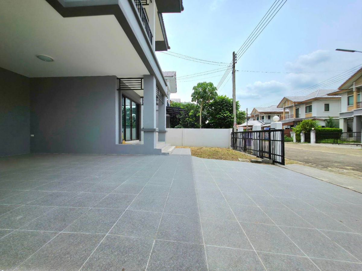 รูป บ้านรีโนเวทใหม่ทั้งหลัง หมู่บ้านวิสต้าวิลล์ (B1 B2) ลำลูกกา คลอง 3 ซอยเปียร์นนท์ ถนนชลมาร์คพิจารณ์ - รูปที่ 6/36