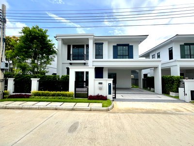 บ้านเดี่ยว สะพานใหม่ : 2 Units สุดท้าย ที่ดินใหญ่ หลังบ้านไม่ติดกับใคร!!! เศรษฐสิริ ดอนเมือง บ้านเดี่ยวสุดหรูทำเลดอนเมือง 4 ห้องนอน 4 ห้องนอน 2 ที่จอด พร้อมเข้าอยู่!!!