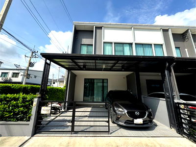ทาวน์โฮมให้เช่า : WS2067 🏡 ให้เช่า บ้านมุมสวย หมู่บ้าน Pleno ราชพฤกษ์ - แจ้งวัฒนะ บ้านหัวมุม เช่าเพียง 15,500 บาท/เดือน