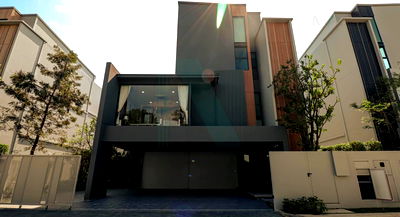 Houses for sale Bangkok : 🚩 For Sell House VIVE KRUNGTHEP KREETHA 3-story 5 bedroom 6 bathroom