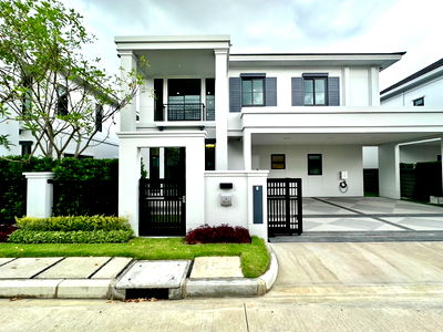 Houses for sale ถนนวิภาวดีรังสิต : "Setthasiri Don Mueang" Move-in ready house, get everything free for up to 24 months! Eat, live, and pay installments.