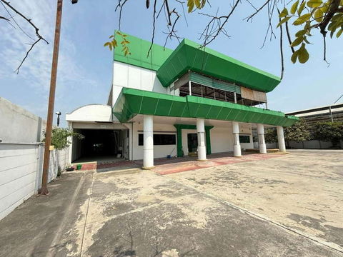 ให้เช่าโกดังพร้อมสำนักงาน ถนนเทพารักษ์ สมุทรปราการ BRE24003
