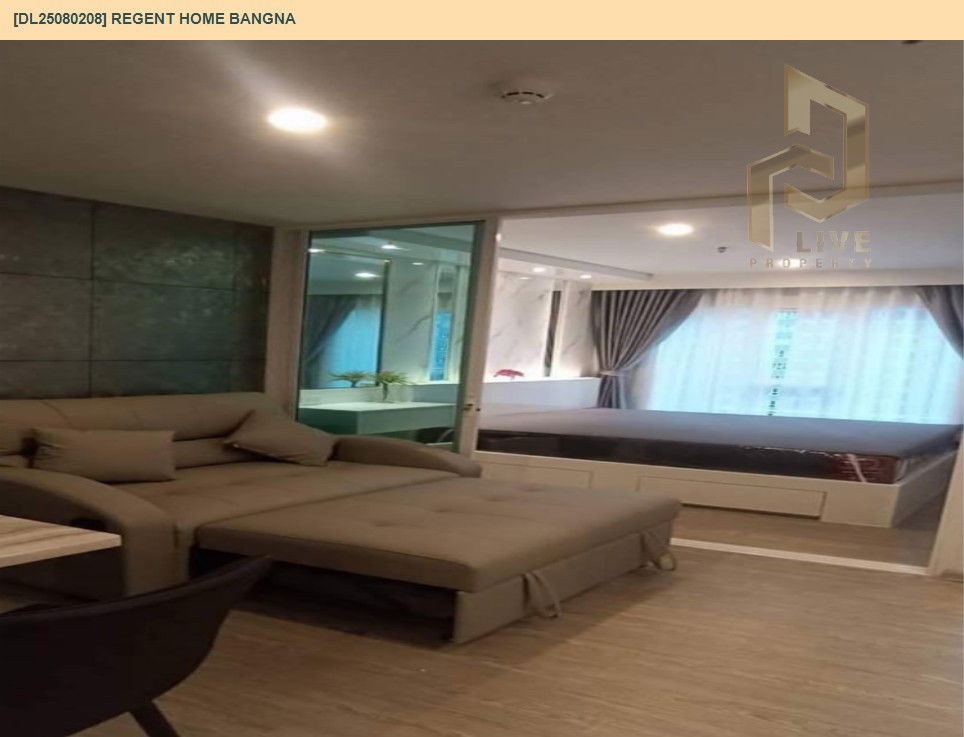 picture MDL25080208 Condo for rent, Regent home bangna near BTS Bang Na, ready to move in, call urgently 0656133286 LineID @534wlwof - 3/8