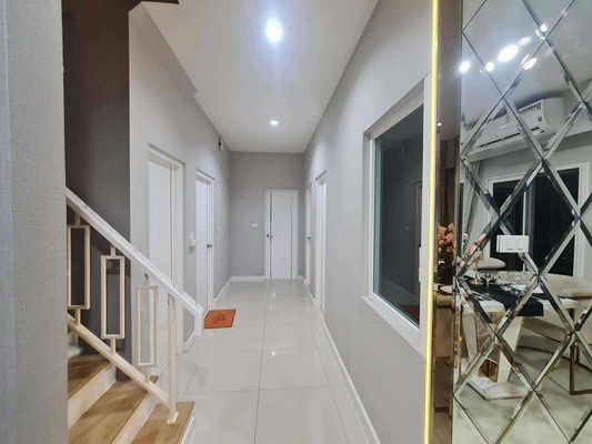 picture FOR RENT GRANDIO RAMINTRA - WONGWAEN / 4 bedrooms 3 bathrooms / 50 Sqw. 155 Sqm. **80,000** CLOSE TO CHALONGRAT EXPRESSWAY - 14/14