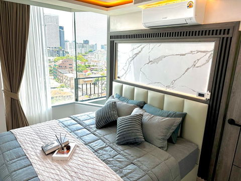 WS2069 🏢 [For rent] New condo! La Maison Phaholyothin 24 near BTS Ha Yaek Lat Phrao, only 15,900 baht/month.