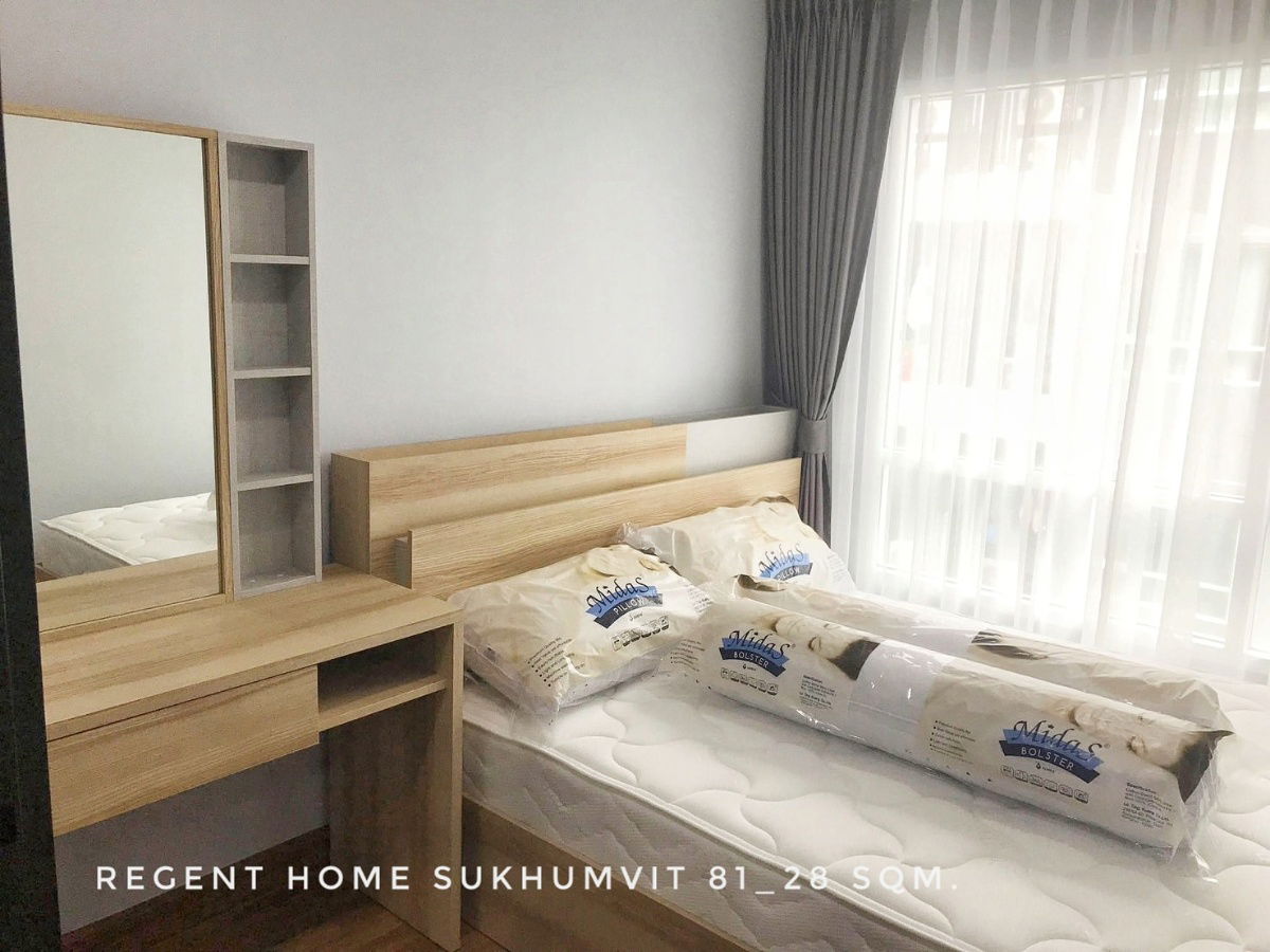รูป คอนโดให้เช่า Regent Home สุขุมวิท81 วิวสระว่ายน้ำ เฟอร์ครบ ใกล้BTS อ่อนนุช โลตัส - รูปที่ 6/10