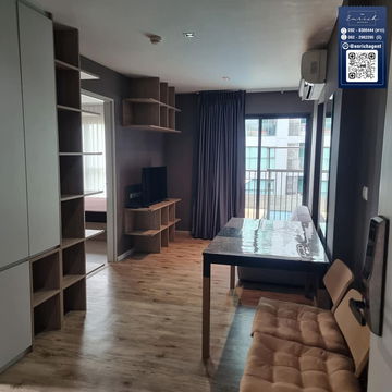 💙ให้เช่า Aspen Lasalle ห้องมุม วิวสระ แต่งครบ MRT ศรีลาซาล💙 โทร. 062-2962295 นิ// Line id : @enrichagent
