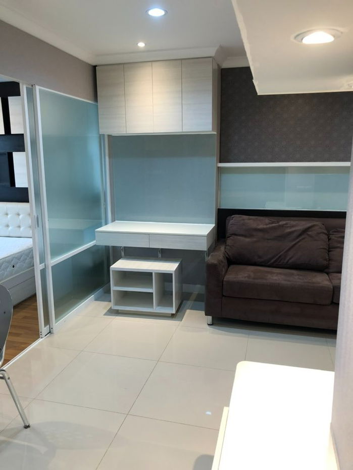 picture 🟢Condo For Rent🟢Lumpini Place Rama 9 - Ratchada Zone MRT Rama 9 Full Furniture 1 bedroom 1 bathroom HOT!! - 4/5
