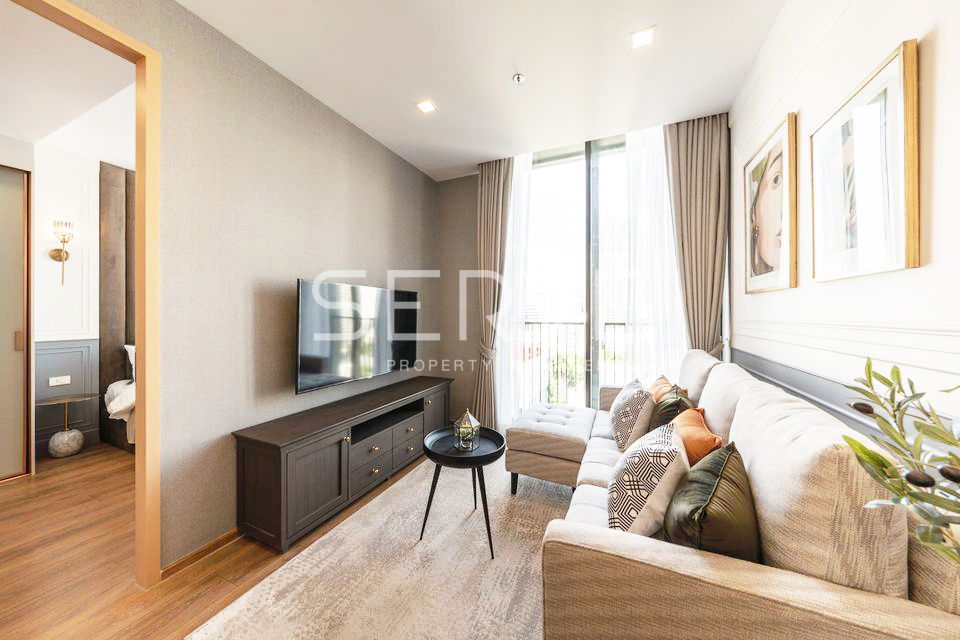 รูป 🔥32K🔥 - 1 นอน แต่งสวยมาก มีอ่างอาบน้ำ สไตล์ Modern Luxury วิวดี BTS พร้อมพงษ์ 500 ม. ที่คอนโด Noble BE33 / ให้เช่าคอนโด - รูปที่ 2/6