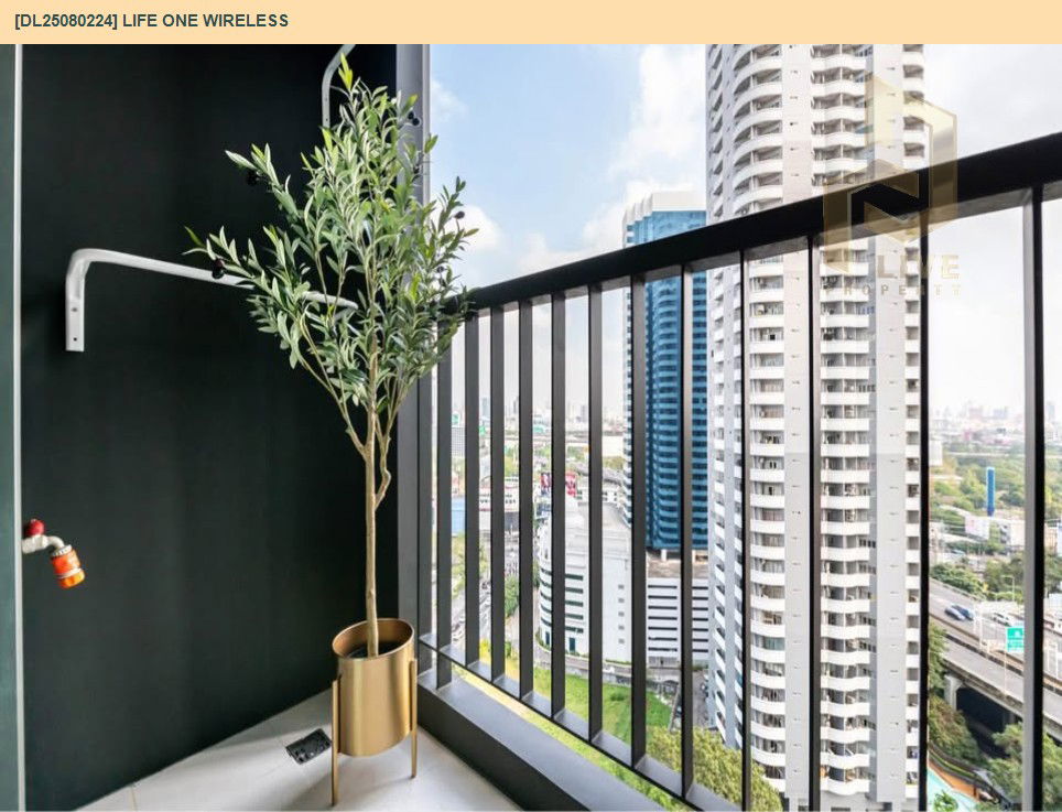 picture MDL25080224 Condo for rent, Life One Wireless near BTS Ploen Chit, ready to move in, call urgently 0656133286 LineID @534wlwof - 7/9