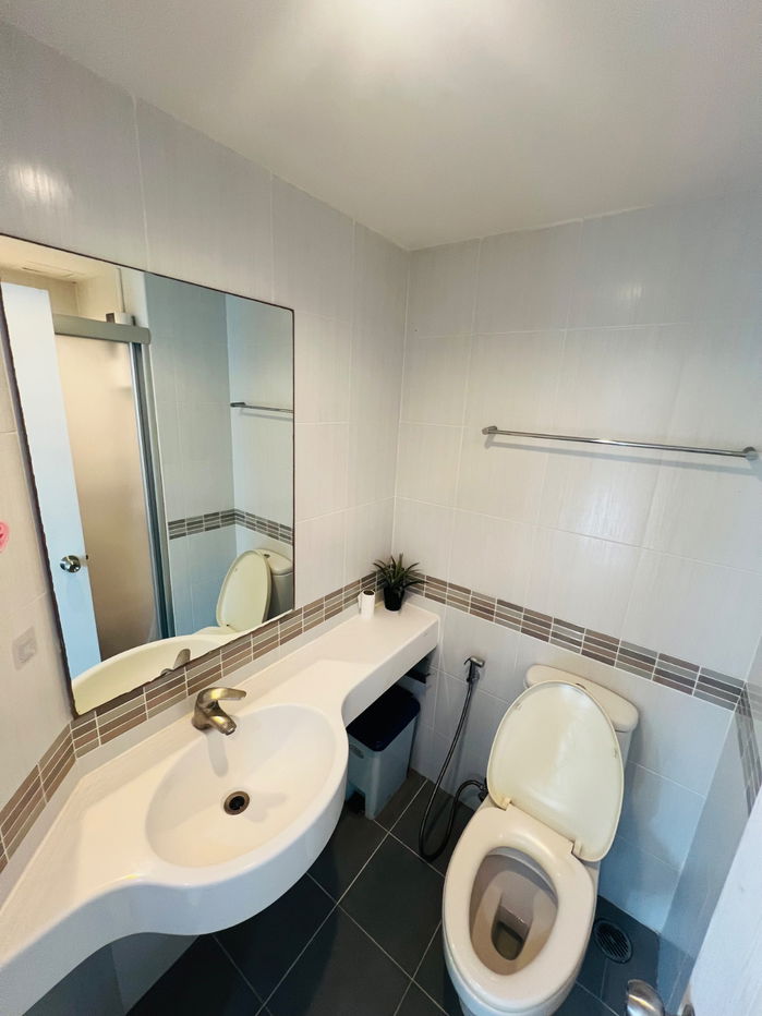 picture Update 1/8/2025 Lumpini Park Rama 9-Ratchada, rental price 22,500 baht/month, 2 bedrooms, 2 bathrooms 📲 080-291-6881, ID Line: monglon - 45/45