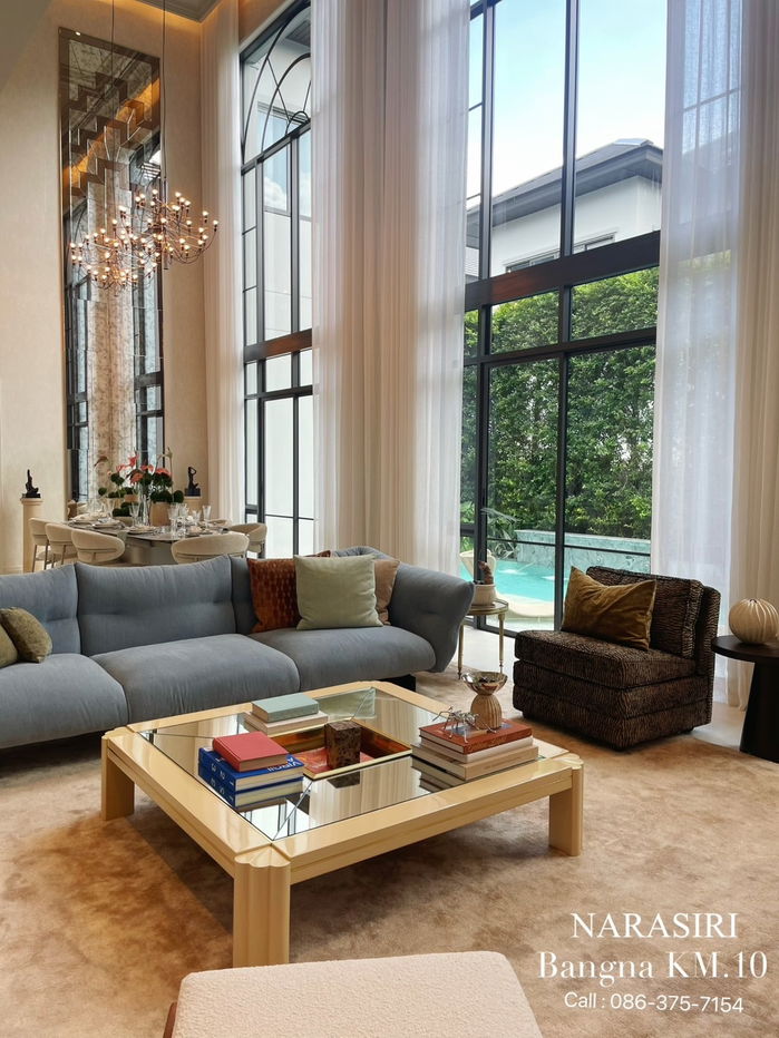 รูป 🏡 ขายบ้านตัวอย่าง NOHO 5 | Narasiri บางนา กม.10 – ตกแต่งครบทั้งหลังพร้อมอยู่ทันทีด้วยเฟอร์นิเจอร์นำเข้าระดับโลก - รูปที่ 2/17