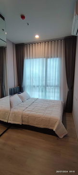🎉 For Rent Condo THE ORIGIN PLUG & PLAY RAMINTRA Building E, Floor 15,Duplex, Room size 26.00 sqm