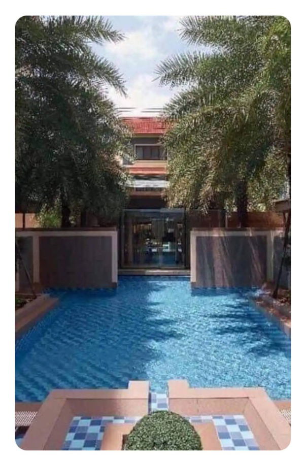 picture WS2077 🌟 Condo for rent, The Light New York, near BTS Punnawithi, just a few minutes walk, only 16,000 baht/month. - 8/9