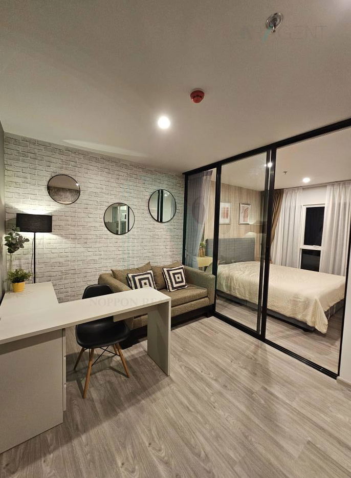 picture 🔺 For Rent Condo REGENT HOME BANGNA Building A, Floor 17,1 bed room, Room size 28 sqm - 7/8
