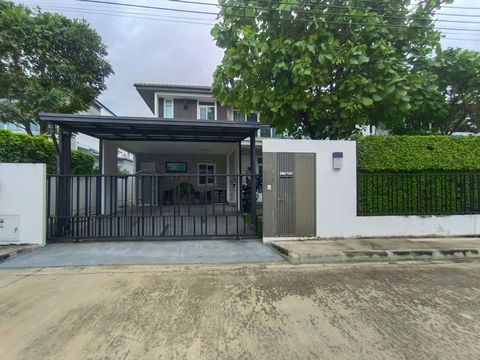 ขายบ้านเดี่ยว หมู่บ้าน มัณฑนา ราชพฤกษ์-เจษฎาบดินทร์ บ้านพร้อมอยู่ กู้ได้ 100% ดูแลสินเชื่อฟรี 