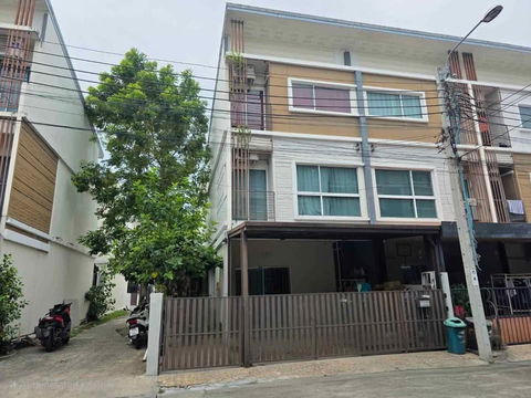 R2587 ให้เช่าทาวน์เฮ้าส์ 3 ชั้น วิลเลต ซิตี้ พัฒนาการ 38 (ว่างค่ะ)